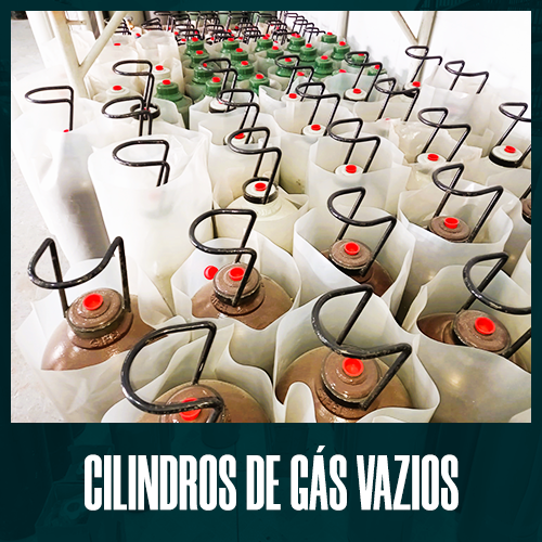 Cilindro de gás novo